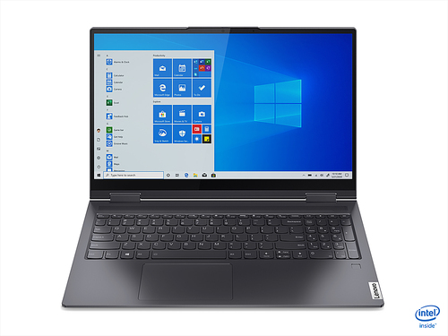 Lenovo - Yoga 7i 15 2-in-1 15.6" Touch Screen Laptop - Intel Evo Platform Core i7 - 16GB Memory - 1024GB SSD - Slate Grey