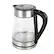 Left. Kalorik - 1.7L Rapid Boil Digital Electric Kettle - Stainless Steel.