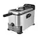 Left. Kalorik - 3.2 qt. Deep Fryer with Oil Filtration - Black.