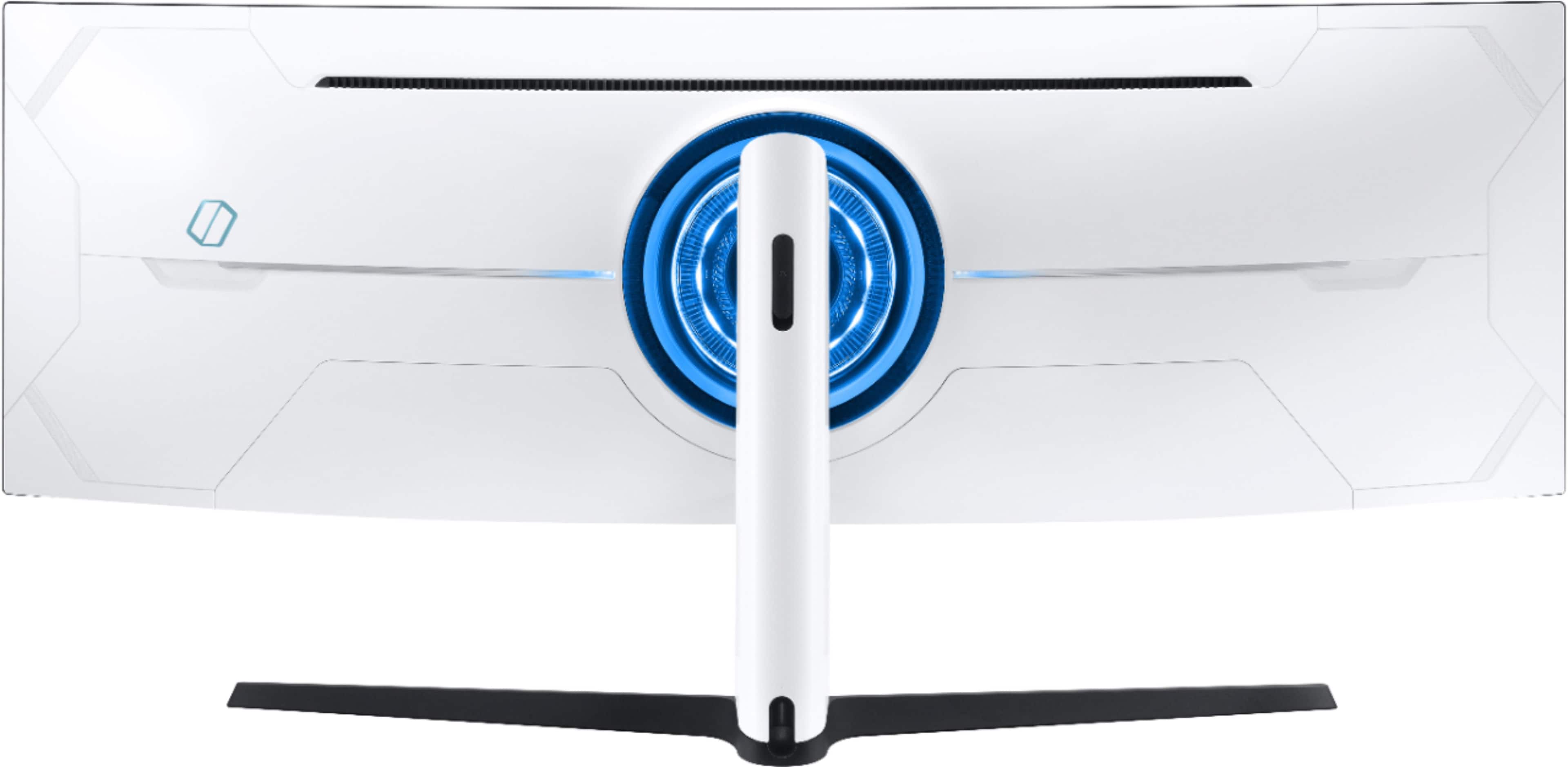 Alt View 12. Samsung - Geek Squad Certified Refurbished Odyssey G97T Series 49" LED Curved QHD FreeSync/G-SYNC Compatible QLED Monitor with HDR - Black.