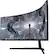 Alt View 16. Samsung - Geek Squad Certified Refurbished Odyssey G97T Series 49" LED Curved QHD FreeSync/G-SYNC Compatible QLED Monitor with HDR - Black.