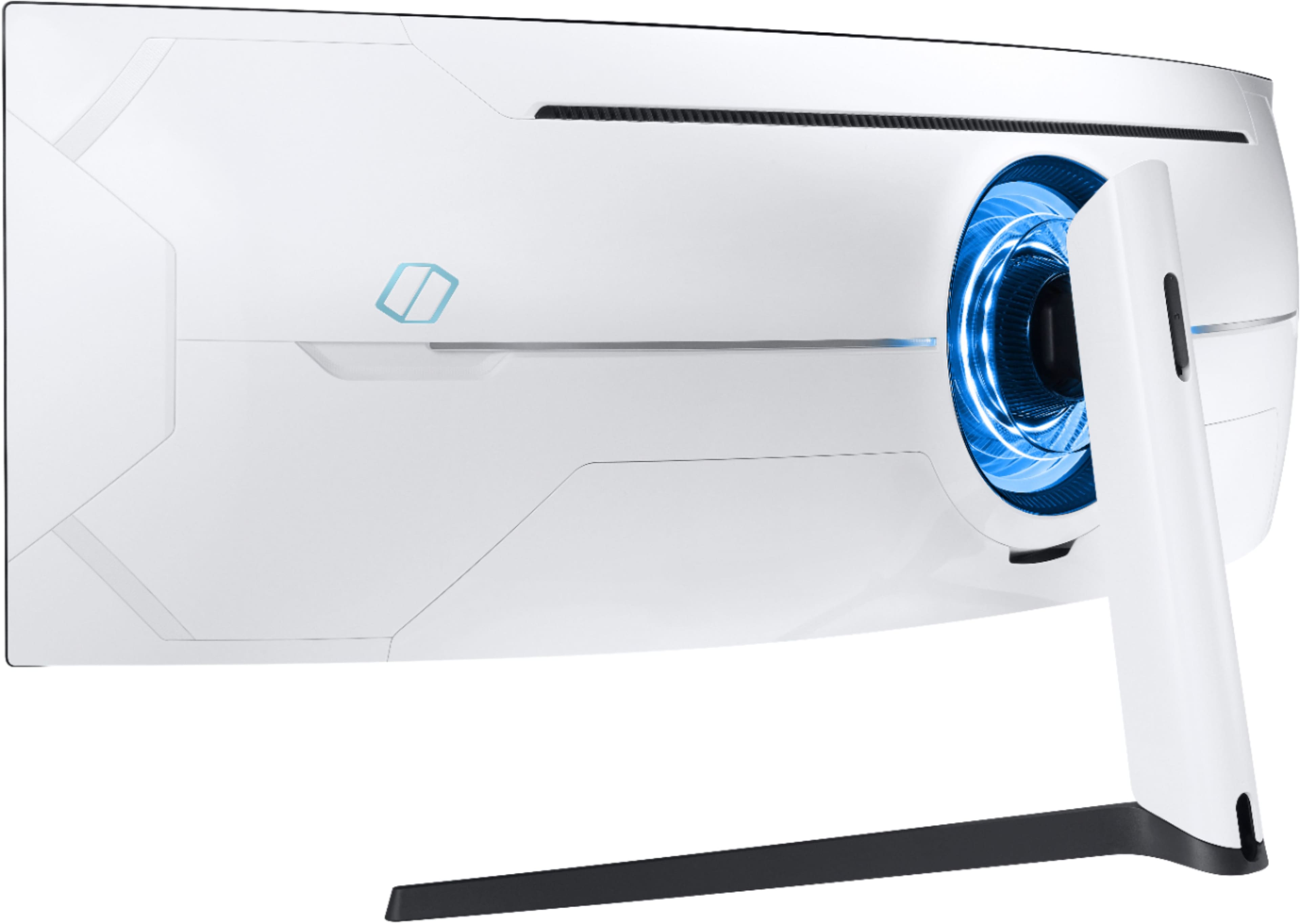 Alt View 20. Samsung - Geek Squad Certified Refurbished Odyssey G97T Series 49" LED Curved QHD FreeSync/G-SYNC Compatible QLED Monitor with HDR - Black.