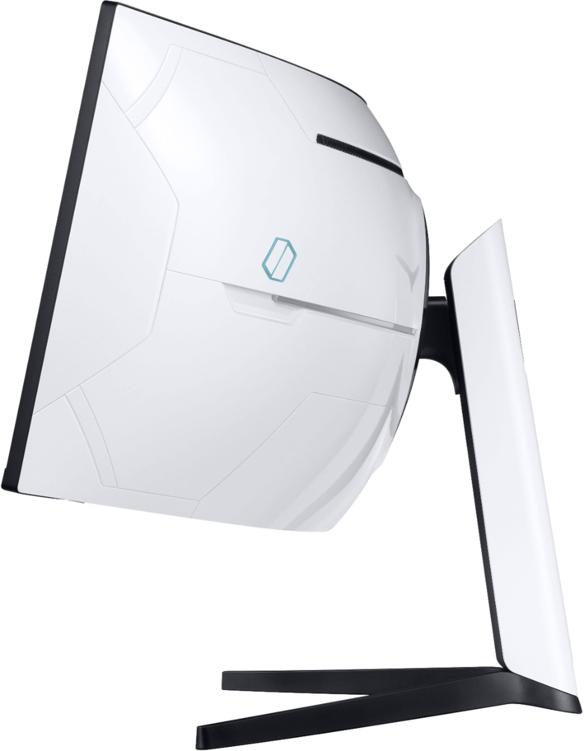 Alt View 27. Samsung - Geek Squad Certified Refurbished Odyssey G97T Series 49" LED Curved QHD FreeSync/G-SYNC Compatible QLED Monitor with HDR - Black.