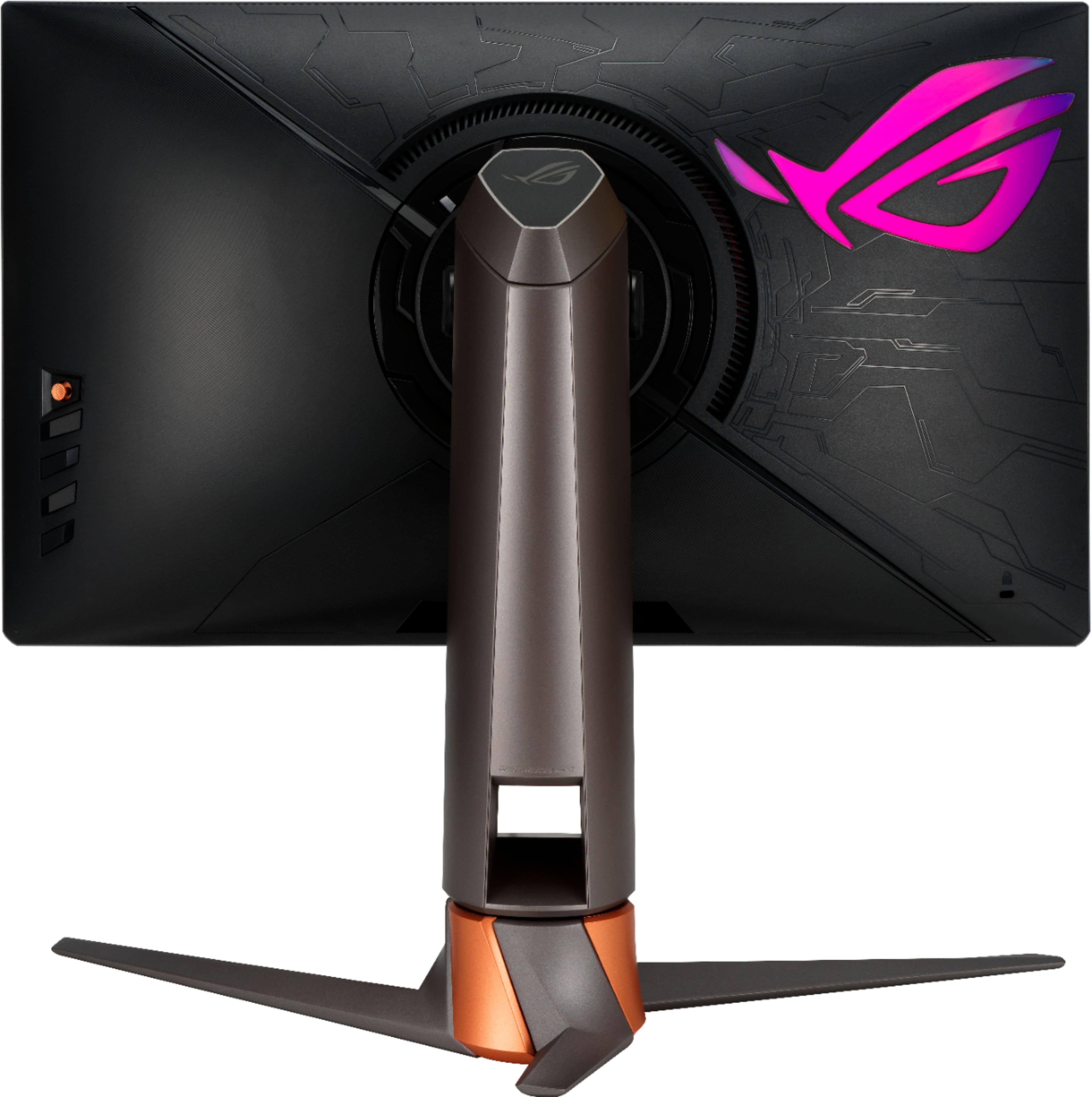 Back. ASUS - Geek Squad Certified Refurbished ROG Swift 24.5" FHD IPS 360Hz 1ms Gaming Monitor with HDR (DisplayPort, HDMI) - Black.