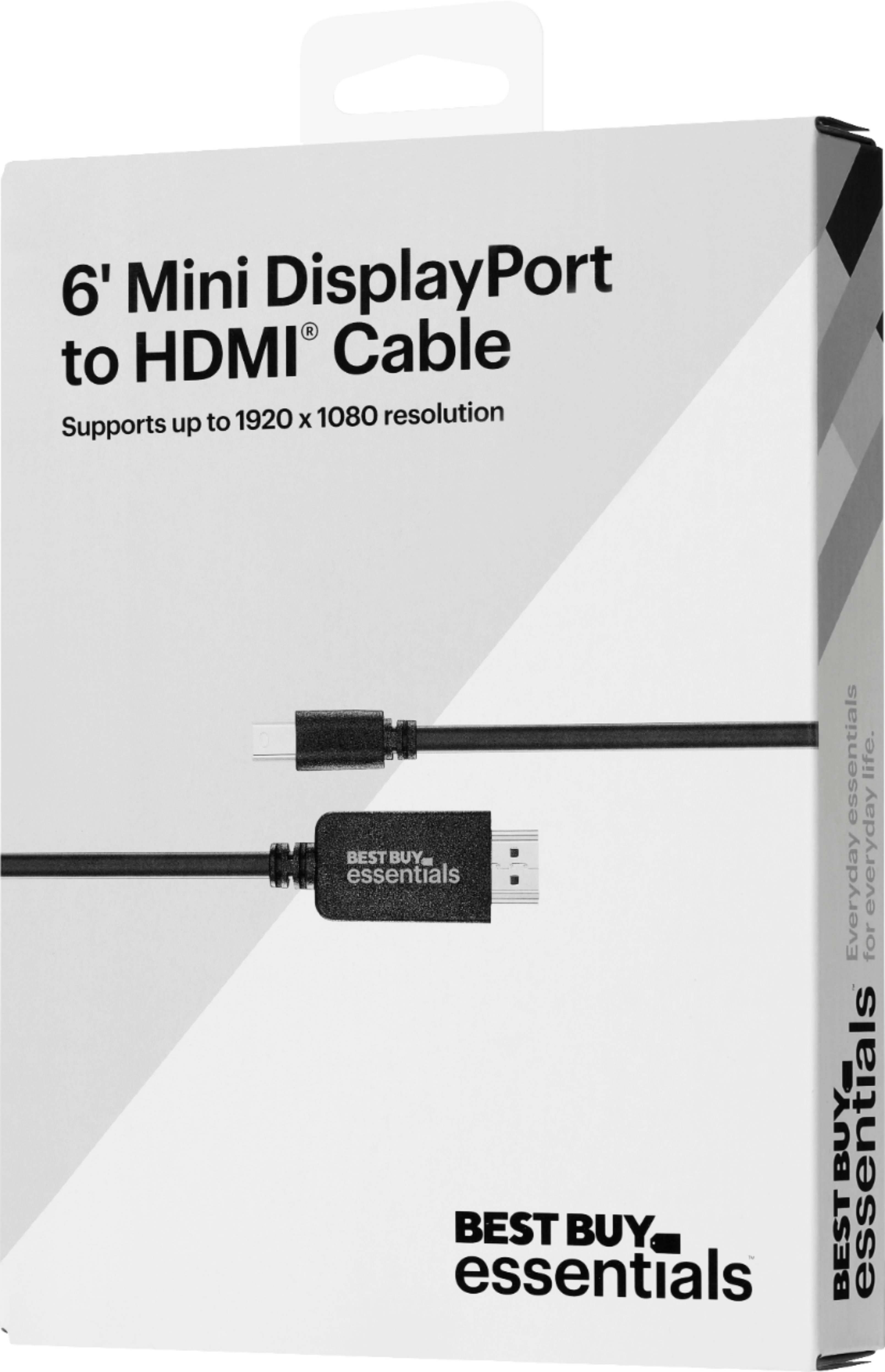 Insignia™ 10' DisplayPort to HDMI Cable Black NS-PCDPHD10 - Best Buy