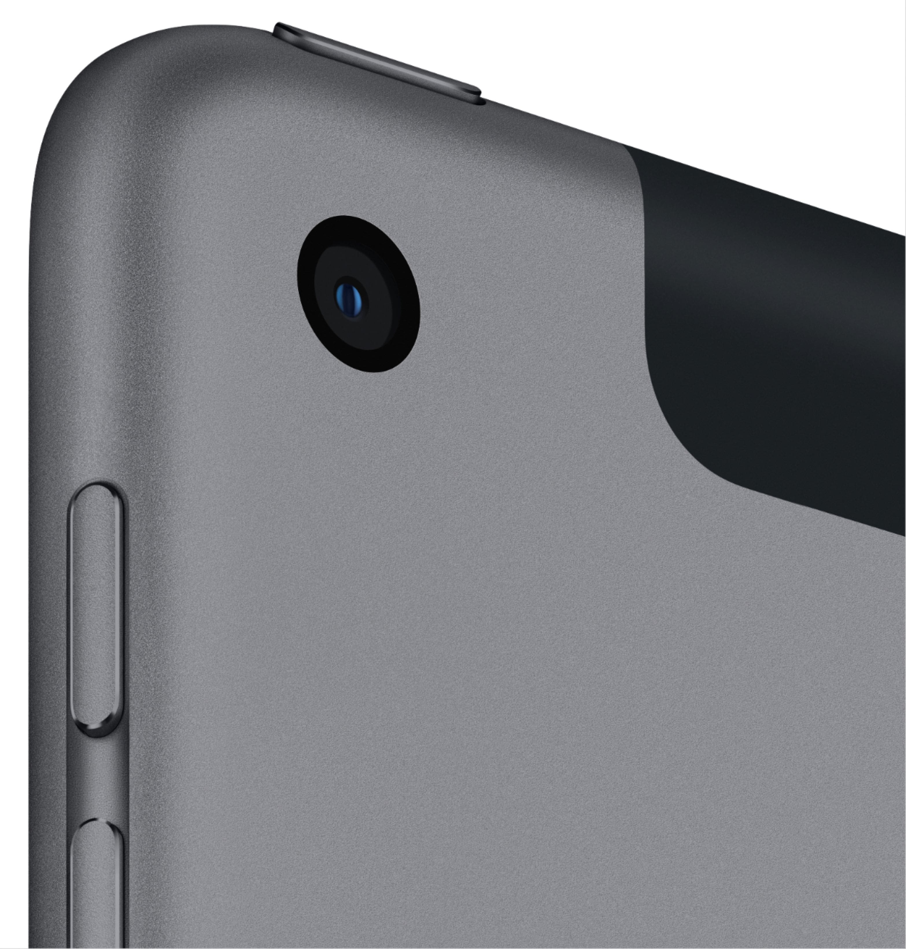 Alt View 12. Apple - Geek Squad Certified Refurbished 10.2-Inch iPad with Wi-Fi + Cellular - 32GB (Unlocked) - Space Gray.