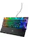Left. SteelSeries - Apex 7 TKL Wired Mechanical Blue Tactile & Clicky Switch Gaming Keyboard with RGB Backlighting - Black.