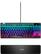 Angle. SteelSeries - Apex 7 TKL Wired Mechanical Blue Tactile & Clicky Switch Gaming Keyboard with RGB Backlighting - Black.