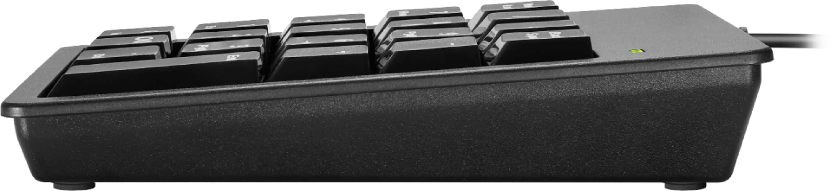 Alt View 14. Best Buy essentials™ - BE-PKWDNP 60% Wired Membrane USB Numeric Keypad - Black.