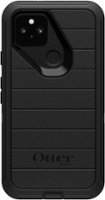 OtterBox - Defender Pro Series for Google Pixel 5 - Black - Front_Zoom