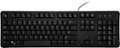 Front Zoom. Best Buy essentials™ - Full-size Wired Membrane USB Keyboard - Black.