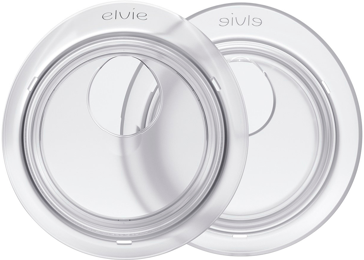 Elvie Catch Secure Milk Collection Cups - White -BRAND NEW