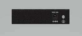 Luxul - 4 Port Gb PoE+ Switch W/Uplink 58W - Black