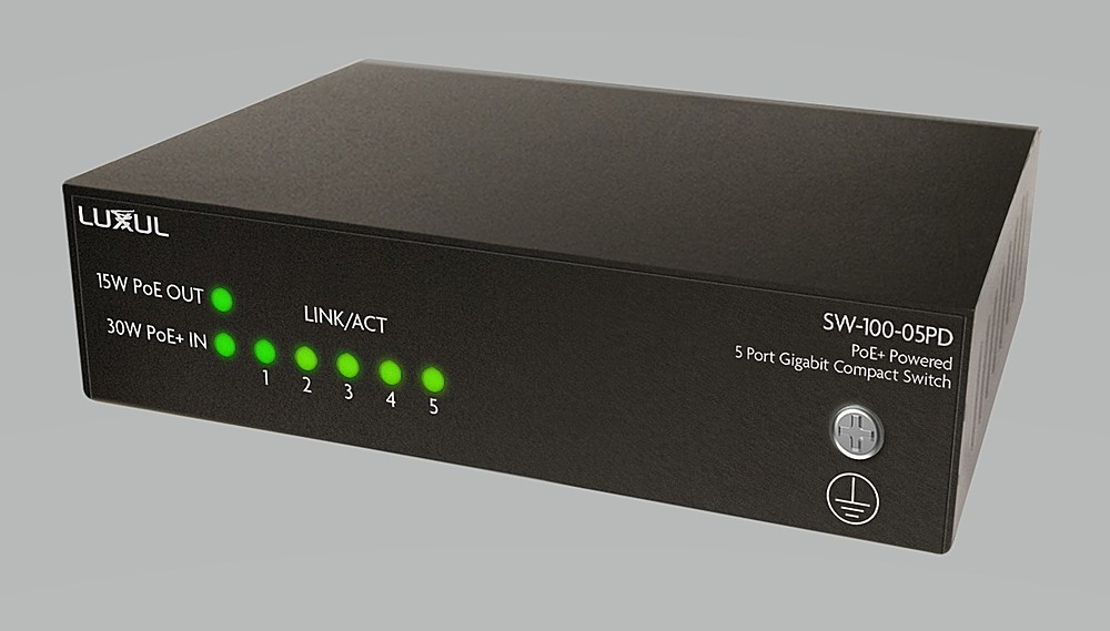 Angle View: HPE Aruba - Instant On 1930 24G 370W Switch - White