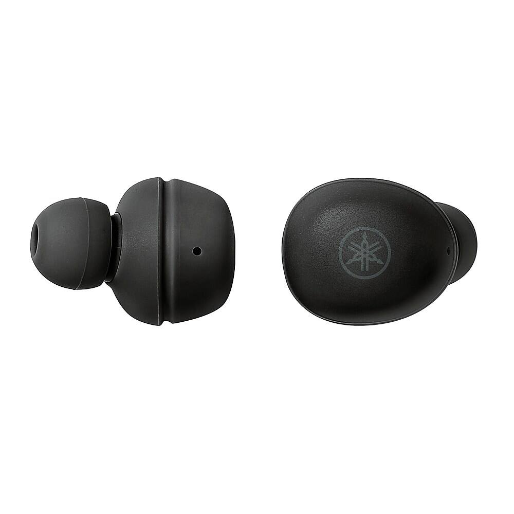 Angle View: Yamaha - TW-E3A True Wireless Earbuds - Black
