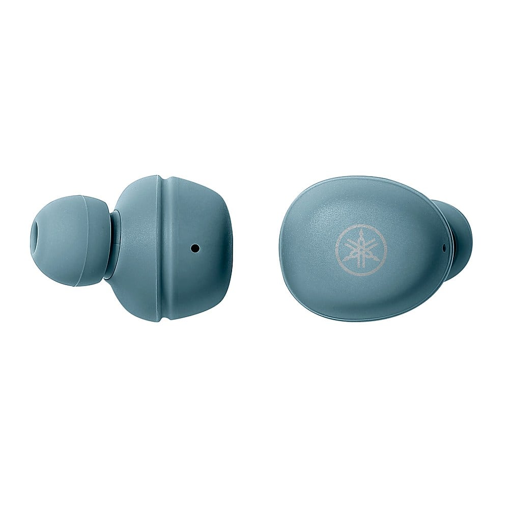 Angle View: Yamaha - TW-E3A True Wireless Earbuds - Blue