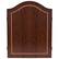 Alt View 13. Toy Time - Dartboard Cabinet Set- Self Healing Dart Game in Hanging Protective Case with Walnut Finish 6 Steel Tip Darts - Walnut.