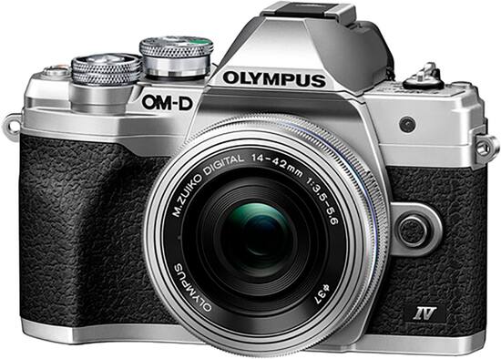 Olympus OM-D E-M10 Mark IV Mirrorless Digital Camera with 14-42mm