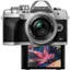 Back. Olympus - OM-D E-M10 Mark IV 4K Video Mirrorless Camera (Body Only) - Silver.