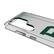 Alt View 2. Keyscaper - Baylor Bears Linen Logo Galaxy Clear Case - S24 - Multicolor.