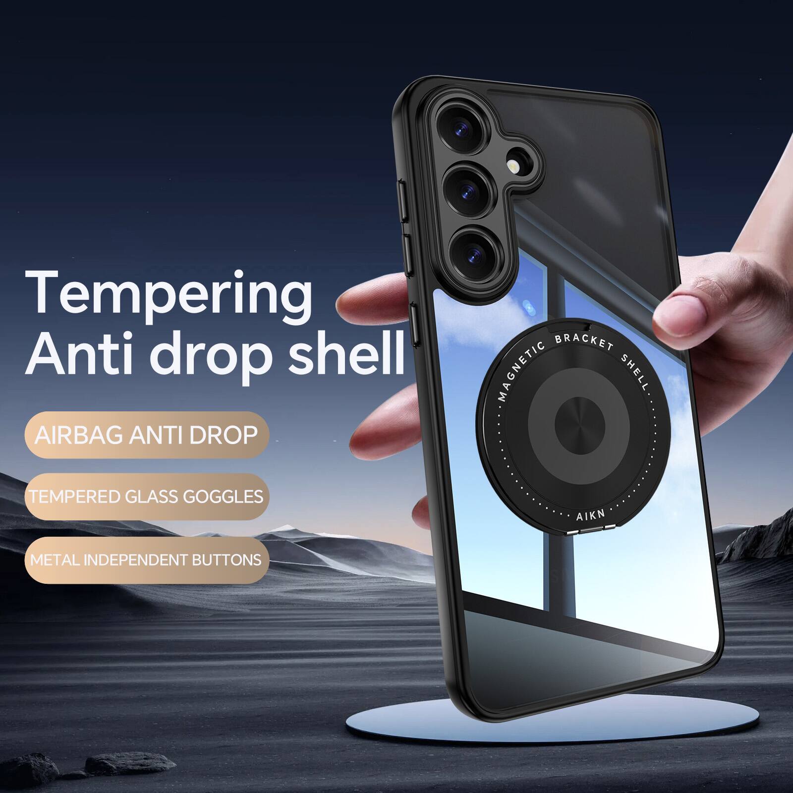 Tempering Anti drop shell  
AIRBAG ANTI DROP  
BRACKET MAGNETIC SHELL  
TEMPERED GLASS GOGGLES  
AIKN  
METAL INDEPENDENT BUTTONS