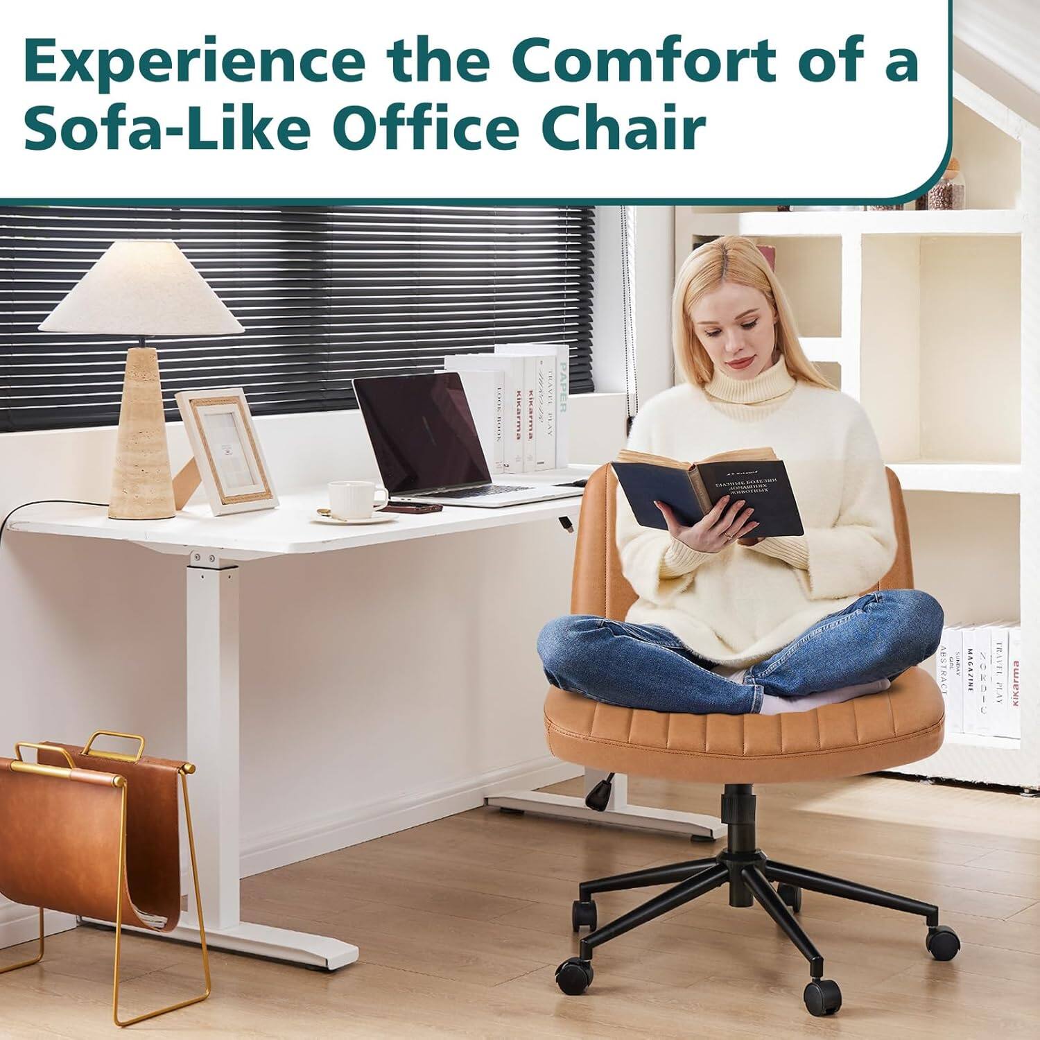 Experience the Comfort of a Sofa-Like Office Chair