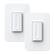 Alt View 1. WeMo - WiFi Smart Dimmer 2-Pack - White.