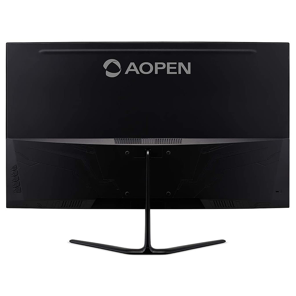 Back View: Acer - AOPEN 27 inch Curved VA Gaming Monitor with AMD Radeon FreeSync Technology (Display, HDMI & DVI Ports).