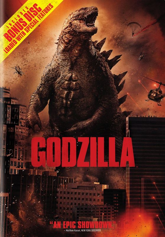  Godzilla [2 Discs] [Includes Digital Copy] [DVD] [2014]