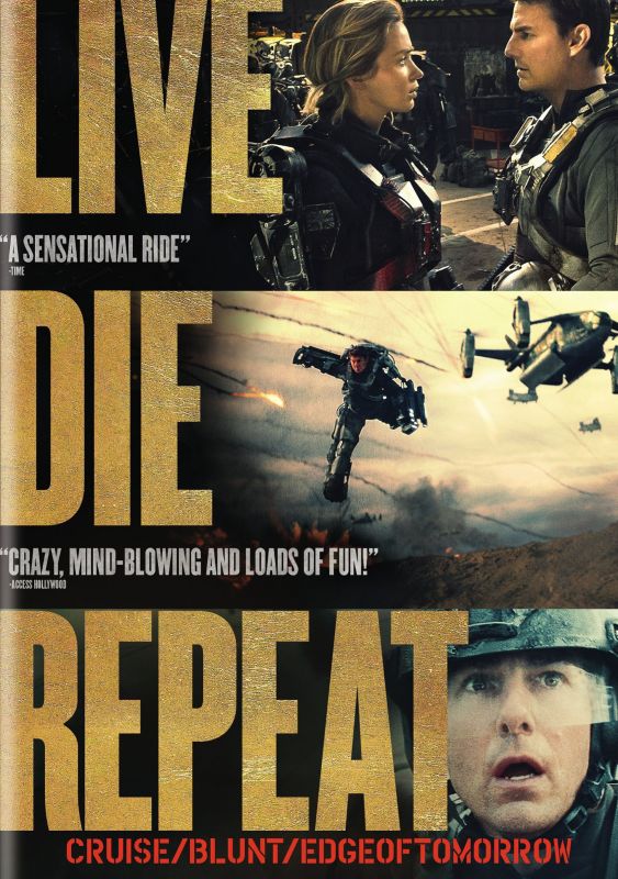  Live Die Repeat: Edge of Tomorrow [DVD] [2014]