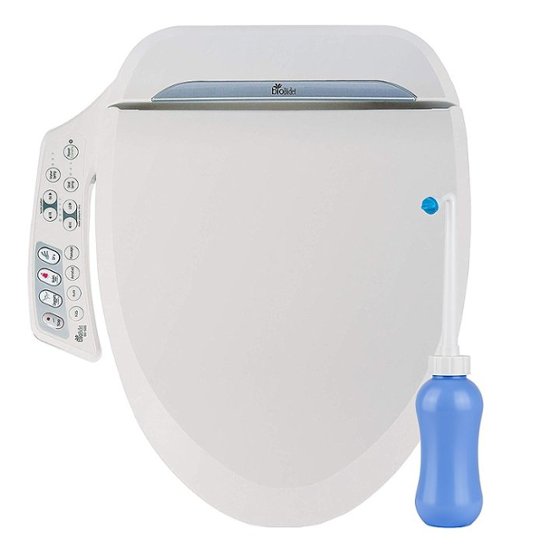 Bio Bidet Ultimate BB600 Advanced Bidet Seat Travel Bundle Round White