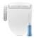 Front. Bio Bidet - Bio Bidet by Bemis - BB800 Bidet Toilet Seat - Elongated (Includes Travel Bidet) - Elongated White.