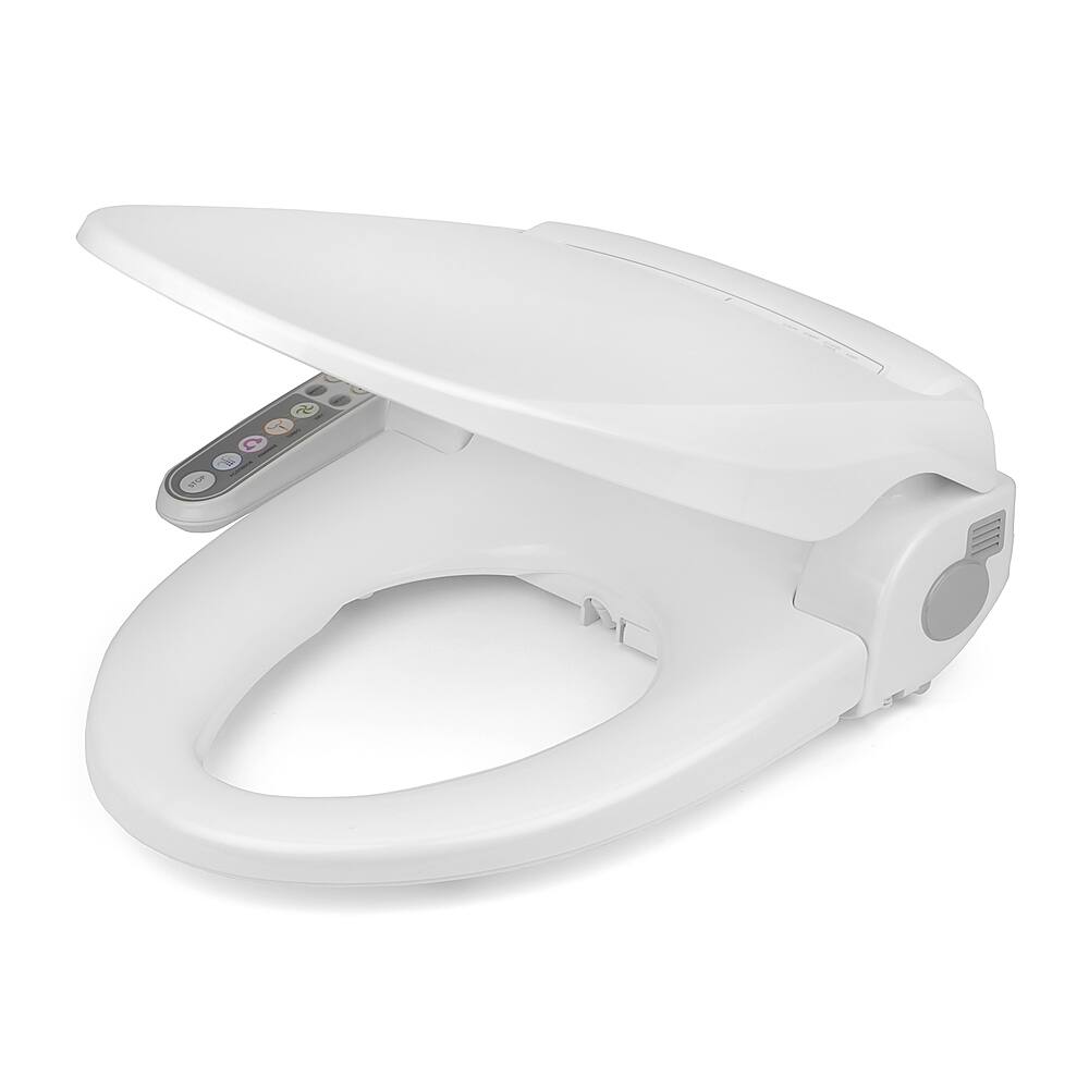 Bio Bidet by Bemis BB800 Bidet Toilet Seat Round (Includes Travel Bidet