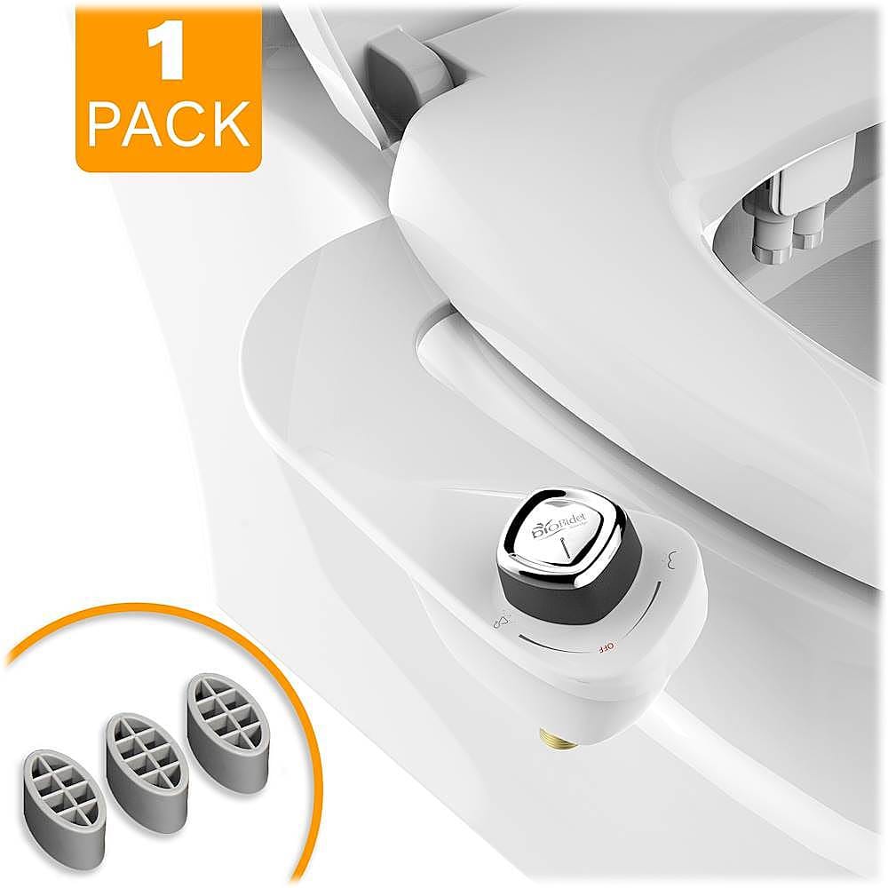 Bio Bidet Slim Edge NonElectric Universal Fit Attachment and Seat