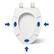 Alt View 17. Bio Bidet - Bio Bidet by Bemis - Slim Zero Bidet Toilet Seat.