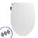 Front. Bio Bidet - Bio Bidet by Bemis - Slim Zero Bidet Toilet Seat.