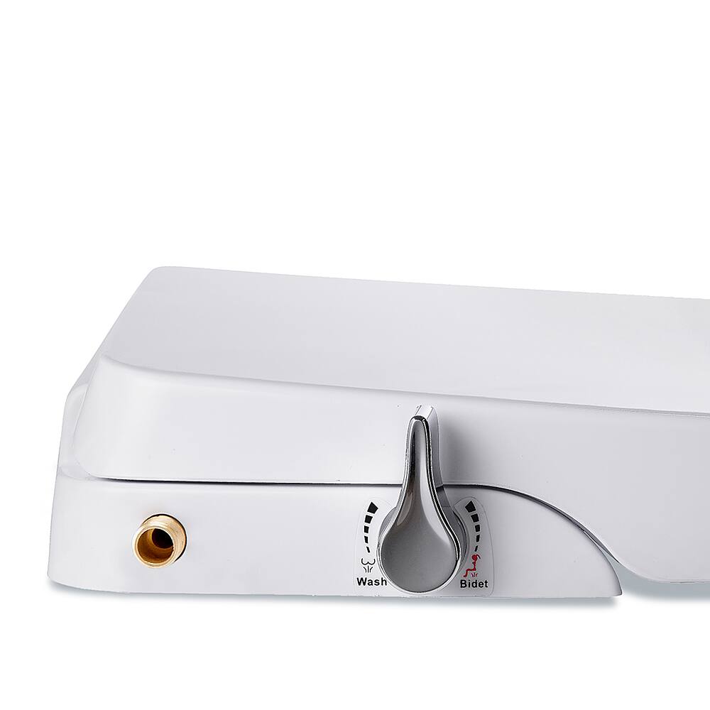 Angle. Bio Bidet - Bio Bidet by Bemis - Slim Zero Bidet Toilet Seat.