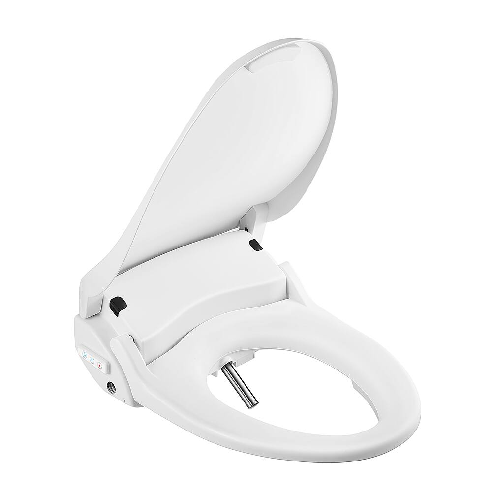 Best Buy Bio Bidet by Bemis Slim Two Bidet Toilet Seat Round (Includes