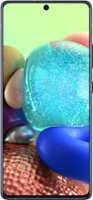 Samsung - Geek Squad Certified Refurbished Galaxy A71 5G 128GB (Unlocked) - Prism Cube Black - Front_Zoom