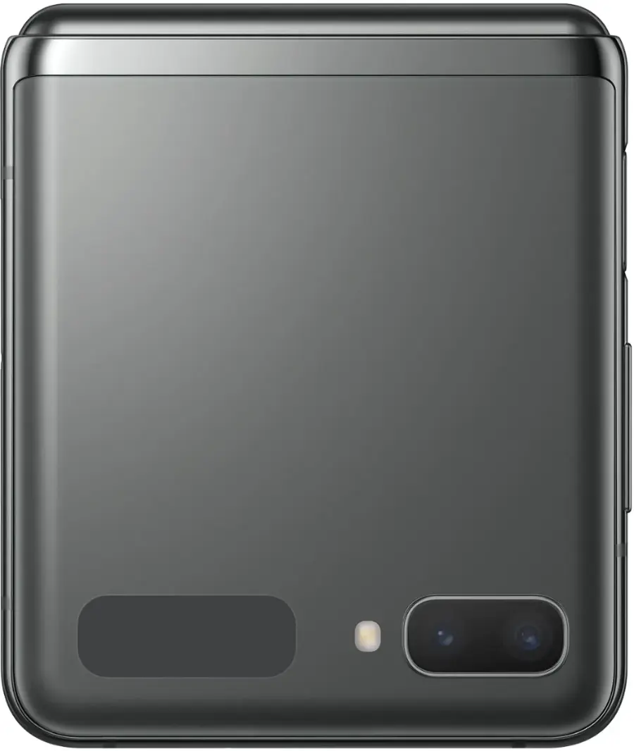 Alt View 11. Samsung - Geek Squad Certified Refurbished Galaxy Z Flip 5G 256GB (Unlocked) - Mystic Gray.