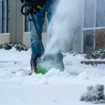 Electric Snow Shovel, 12 Inch Cordless Snow Shovel With Directional