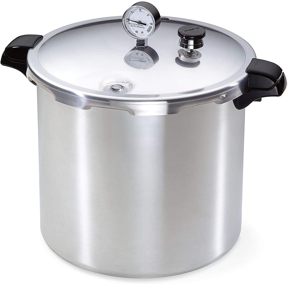 7.4-Quart Pressure Cooker Fast Cooker Canner Pot Capacity Titanium