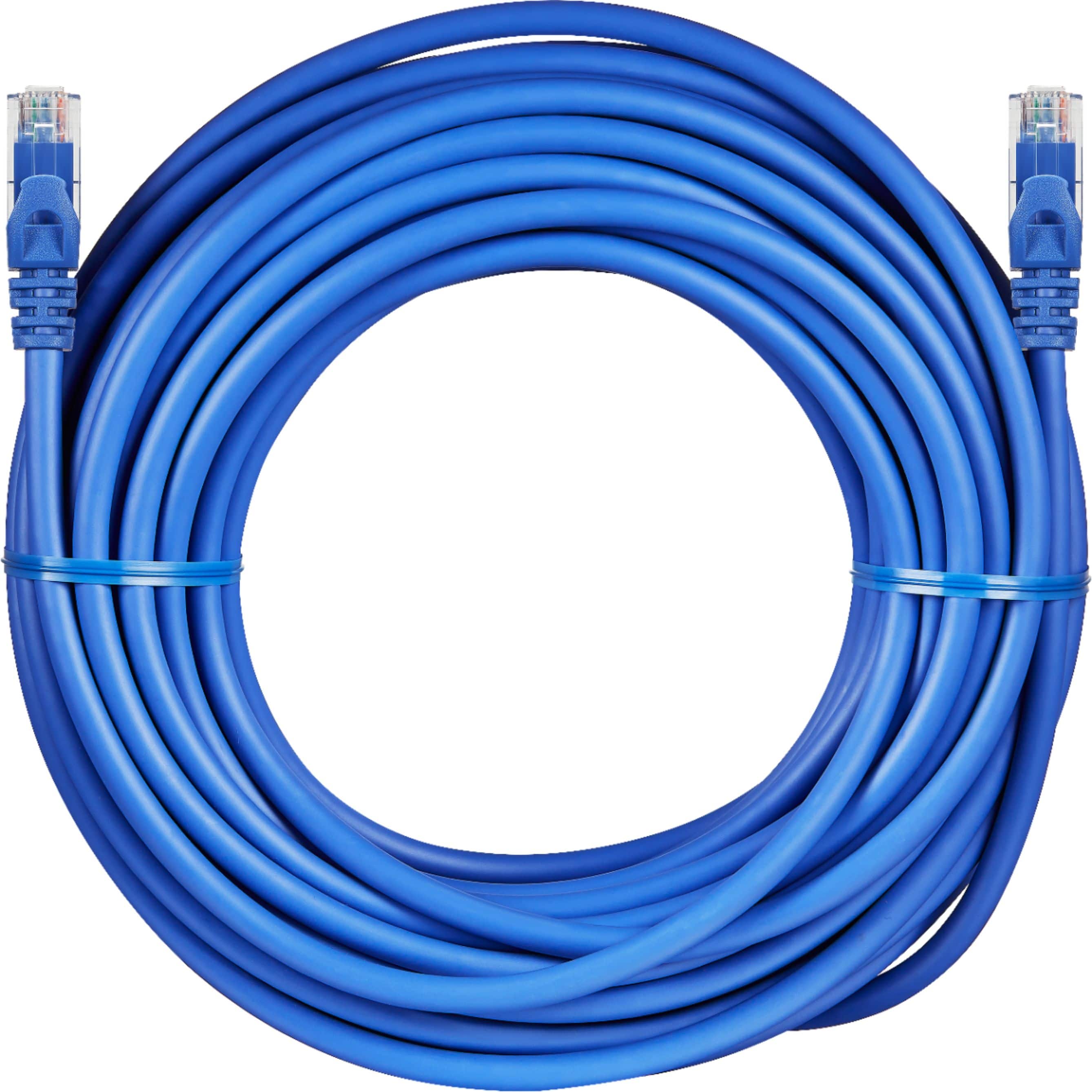 Alt View 14. Best Buy essentials™ - 50' Cat-6 Ethernet Cable - Blue.
