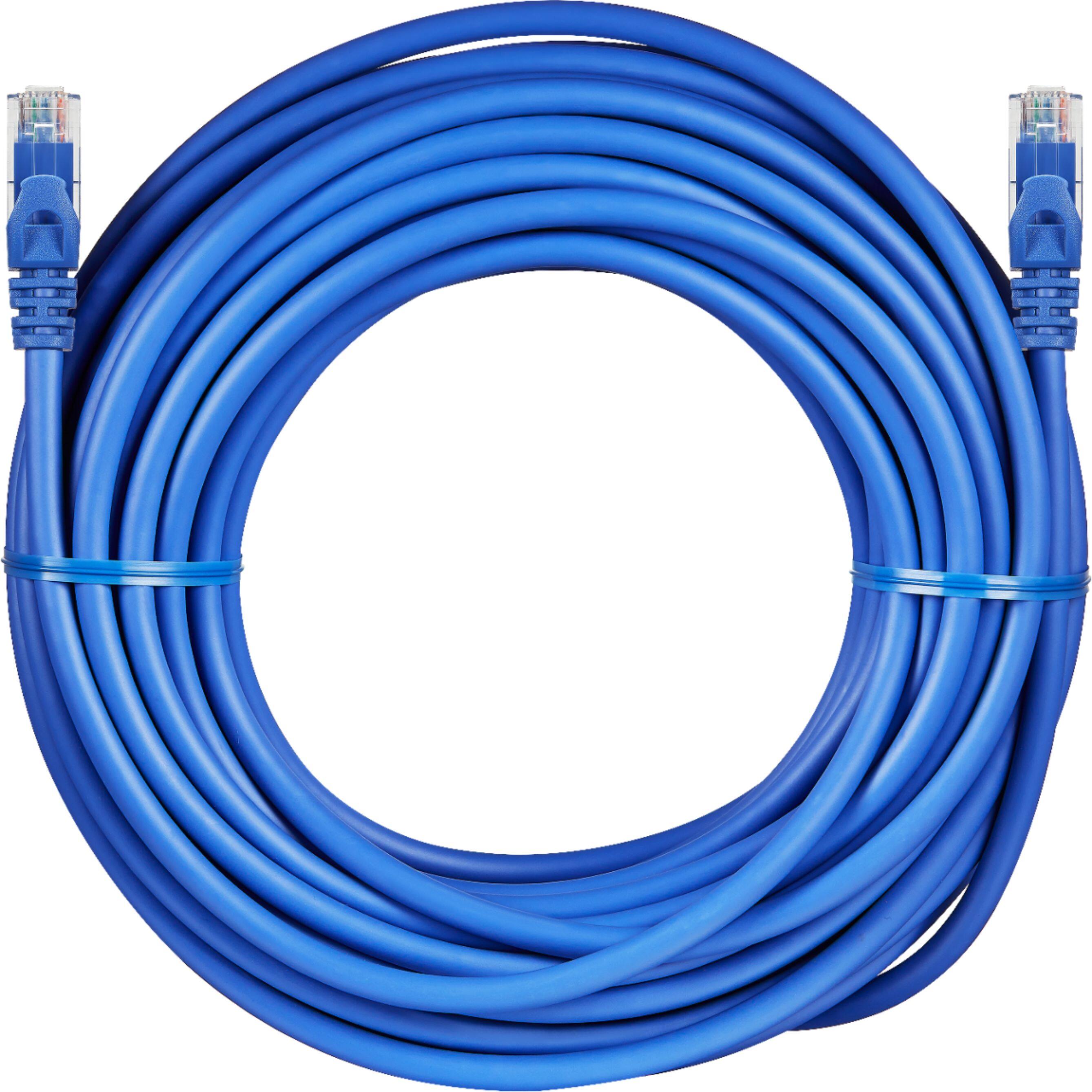 Alt View 14. Best Buy essentials™ - 50' Cat-6 Ethernet Cable - Blue.