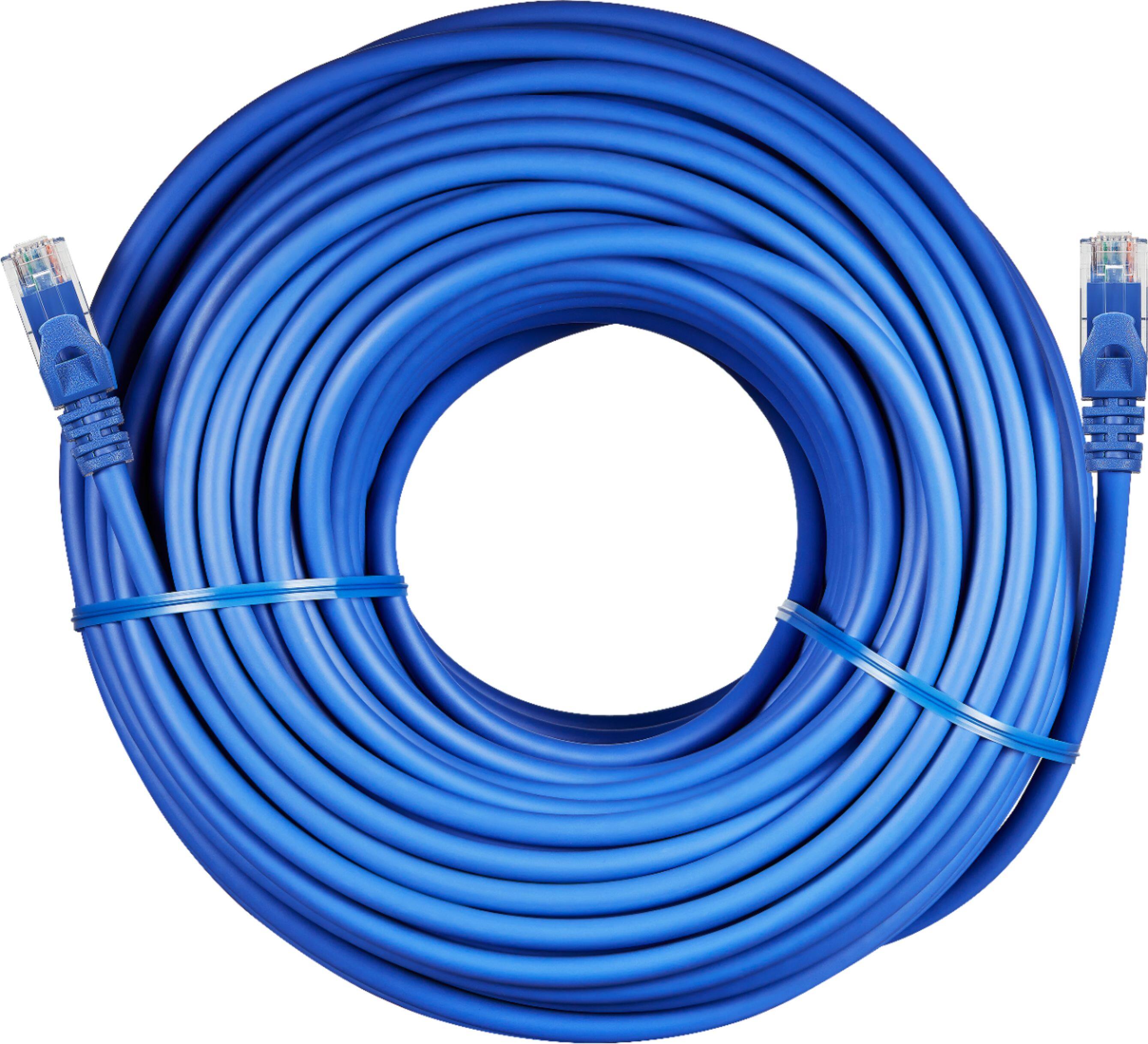 Alt View 14. Best Buy essentials™ - 150' Cat-6 Ethernet Cable - Blue.