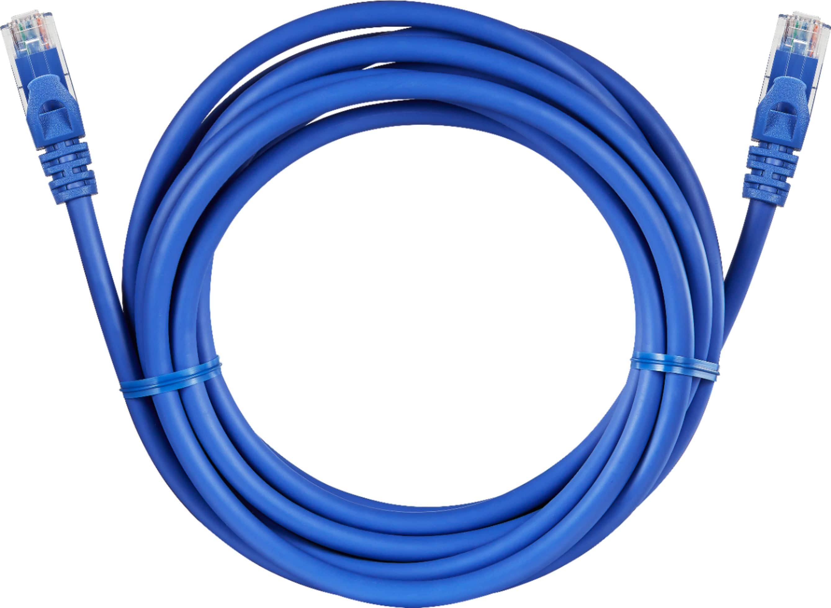 Alt View 14. Best Buy essentials™ - 10' Cat-6 Ethernet Cable - Blue.