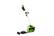 Alt View 11. Greenworks - 12 in. 40-Volt Cordless Brushless Snow Shovel (6.0Ah Battery and Charger Included) - Black/Green.