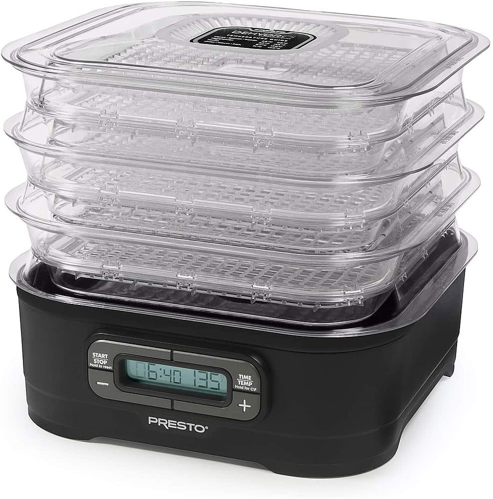Best Buy Presto Dehydro™ Digital Electric Food Dehydrator Black 06304