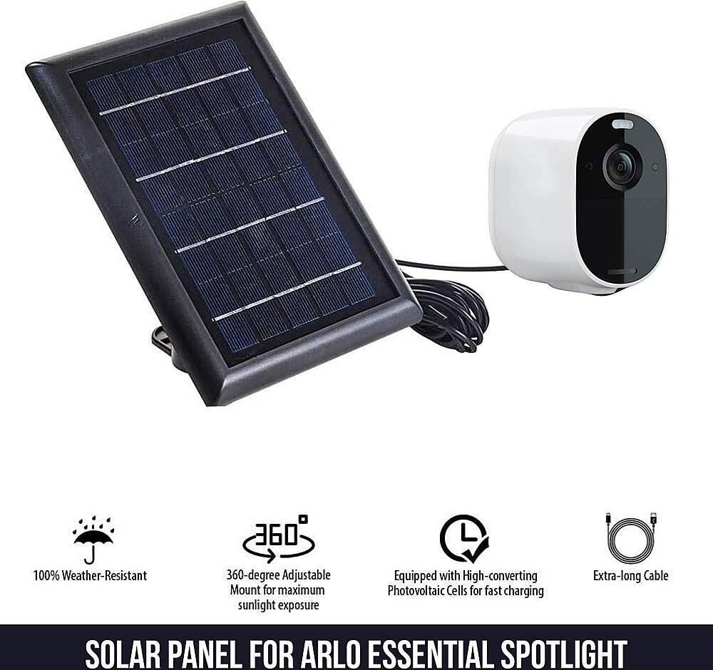 best buy arlo solar panel