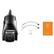 Alt View 14. Amaryllo - Triton Biometric Auto-Tracking Light Bulb Outdoor Security Camera - Black.